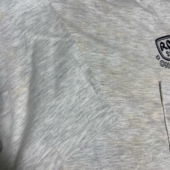 Vtg 90s Ron Jon Surf Shop Pocket T-Shirt Single Stitch - Picture 3 of 6